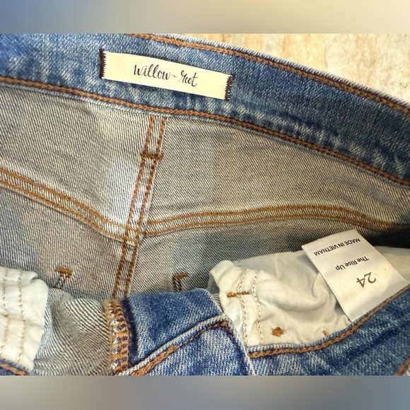 Women’s WILLOW & ROOT The Rise Up Stretch Jean- Size 24 / 29 inseam - Picture 9 of 9